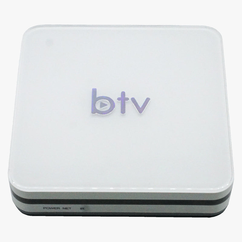 Receptor BTV B13 4K / 2GB RAM / 16GB / IPTV/ VOD / My Family / Wifi-5G / Android 11 - Branco