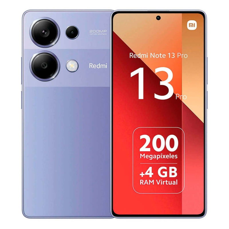 Smartphone Xiaomi Redmi Note 13 Pro 4G Global 256GB 8GB RAM Dual SIM Tela 6.67"